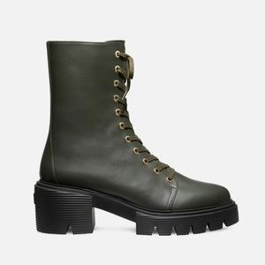 STUART WEITZMAN • Soho Boots in Cargo Green